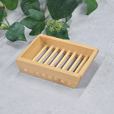 SUS Bamboo Soap Tray（竹製ソープトレイ）